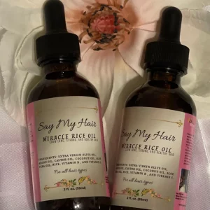 Say My Hair Miracle Rice Oil